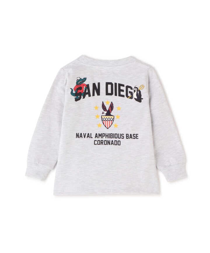 《KIDS》L/S SAN DIEGO POCEKT T-SHIRT/サンディエゴ ポケット 