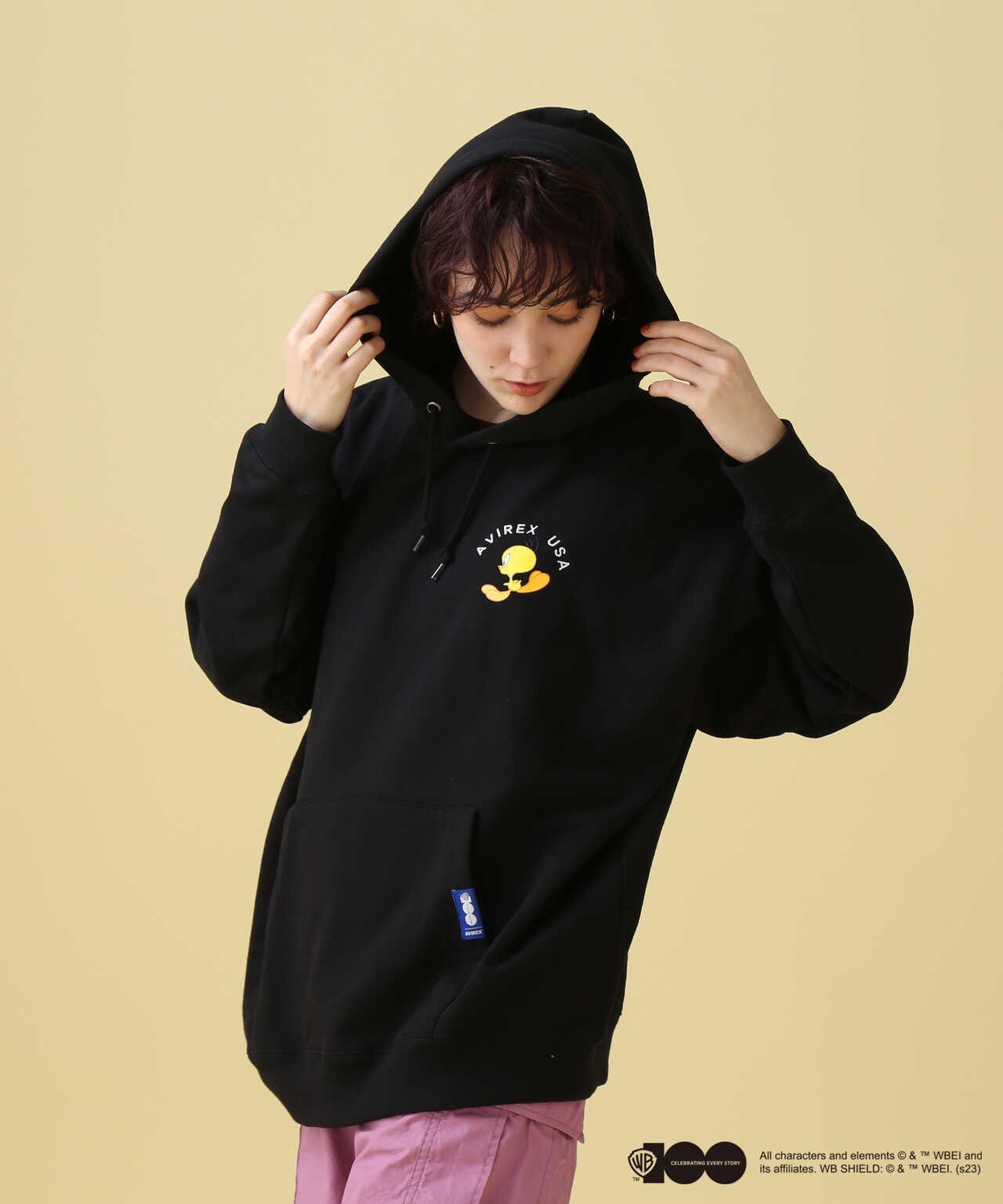 《WB/AVIREX》LOONEY TUNES COLLECTION　PULL OVER PARKA