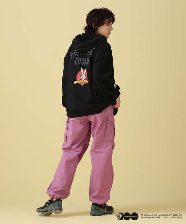 《WB/AVIREX》LOONEY TUNES COLLECTION　PULL OVER PARKA