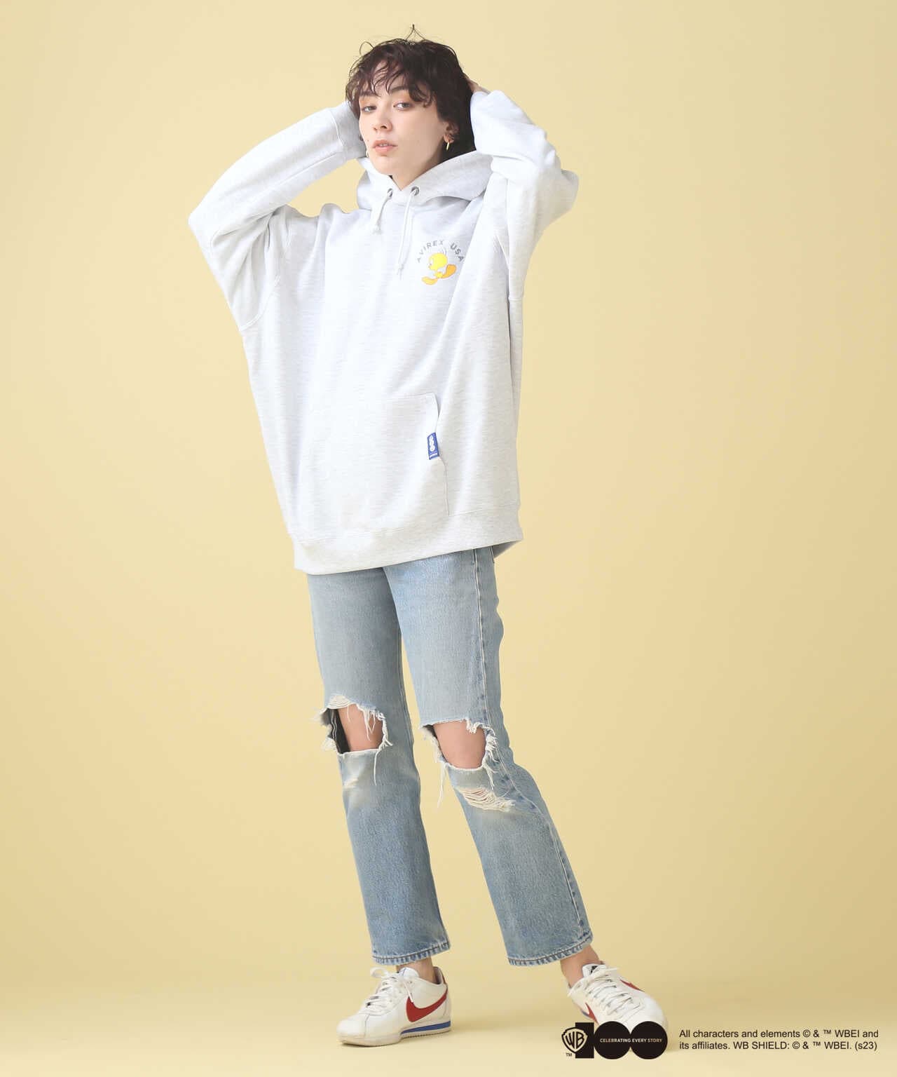 WB/AVIREX》LOONEY TUNES COLLECTION PULL OVER PARKA | AVIREX