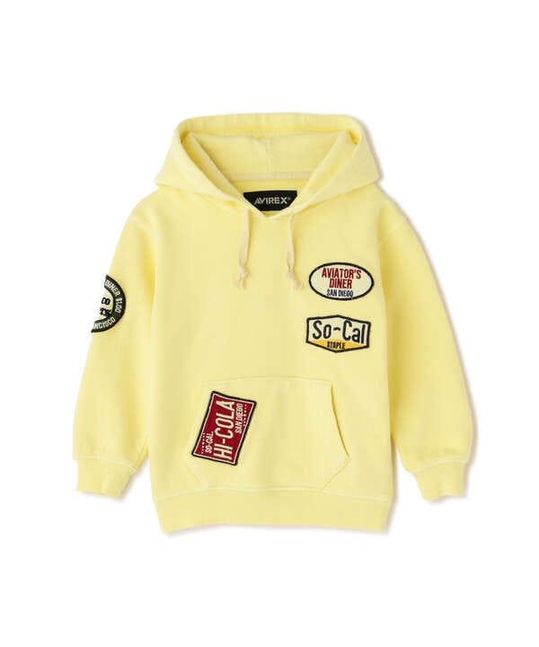 【KID'S/キッズ】LONG SLEEVE WEST COAST PULL OVER PARKA