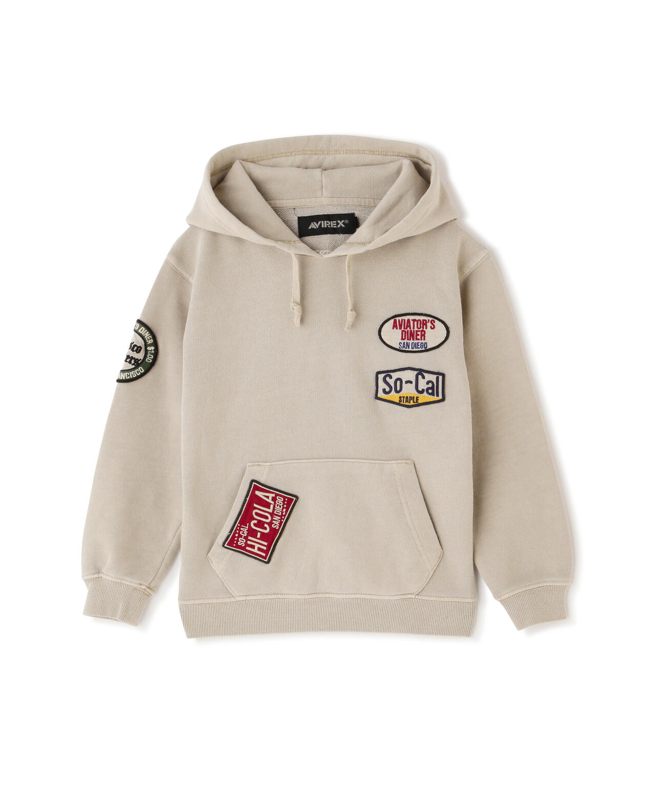 【KID'S/キッズ】LONG SLEEVE WEST COAST PULL OVER PARKA