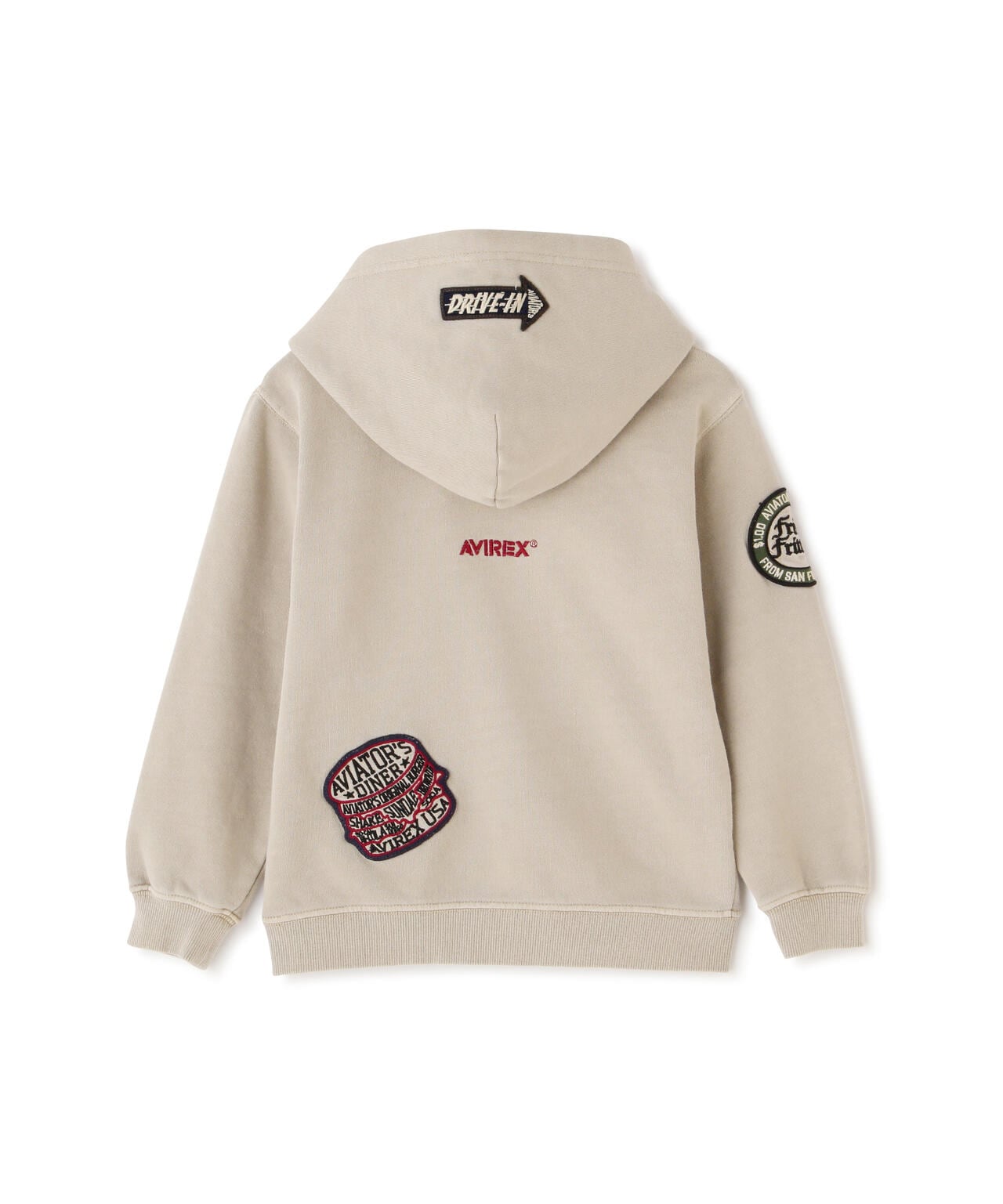 【KID'S/キッズ】LONG SLEEVE WEST COAST PULL OVER PARKA