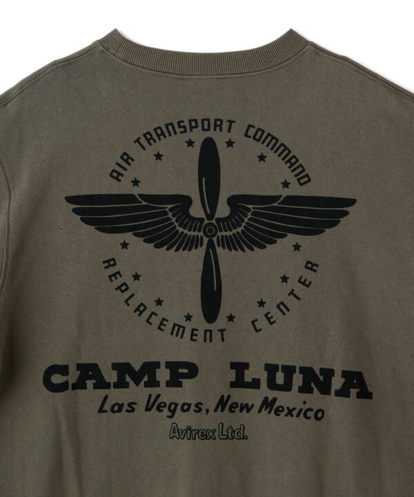 L/S CREW SWEAT CAMP LUNA / クルーネックスウェット キャンプ ルナ