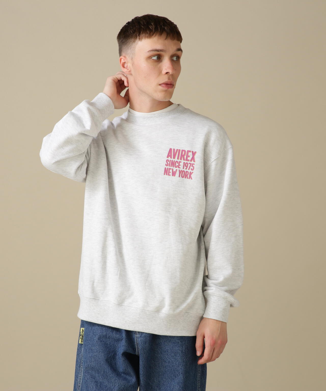 BIG LOGO CREW NECK SWEAT / ビッグロゴ クルーネック スウェット