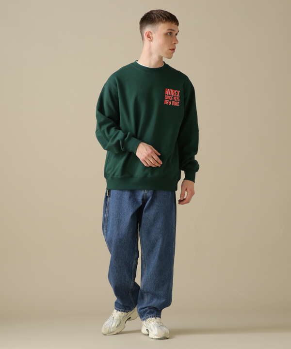 BIG LOGO CREW NECK SWEAT / ビッグロゴ クルーネック スウェット