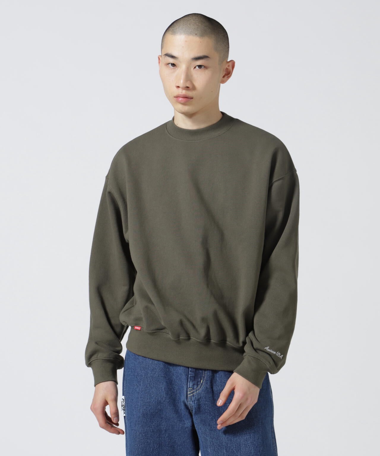 【WEB＆DEPOT限定】AVIREX USA CREW NECK SWEAT / アヴィレックス クルーネック スウェット