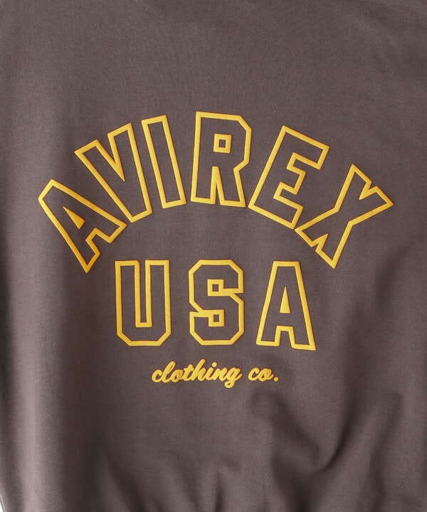 【WEB＆DEPOT限定】AVIREX USA CREW NECK SWEAT / アヴィレックス クルーネック スウェット