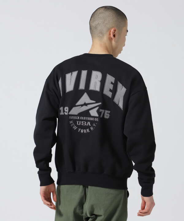 【WEB&DEPOT限定】SAME TONE CREW NECK SWEAT/セイム トーン クルーネック スウェット