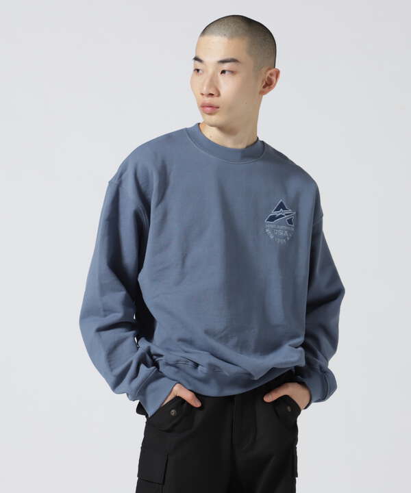 WEB&DEPOT限定】SAME TONE CREW NECK SWEAT/セイム トーン クルー