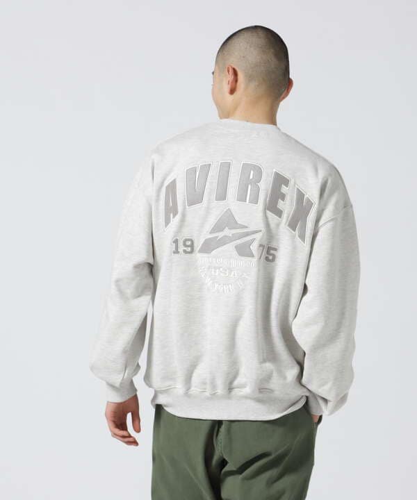 【WEB&DEPOT限定】SAME TONE CREW NECK SWEAT/セイム トーン クルーネック スウェット