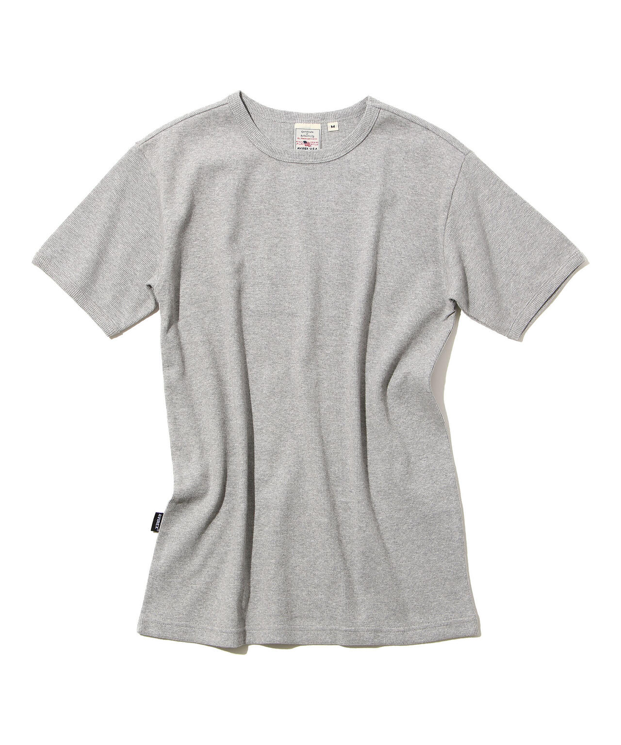 《DAILY/デイリー》MINI WAFFLE S/S CREW NECK T-SHIRT/ミニワッフル 半袖 クルーネック Tシャツ