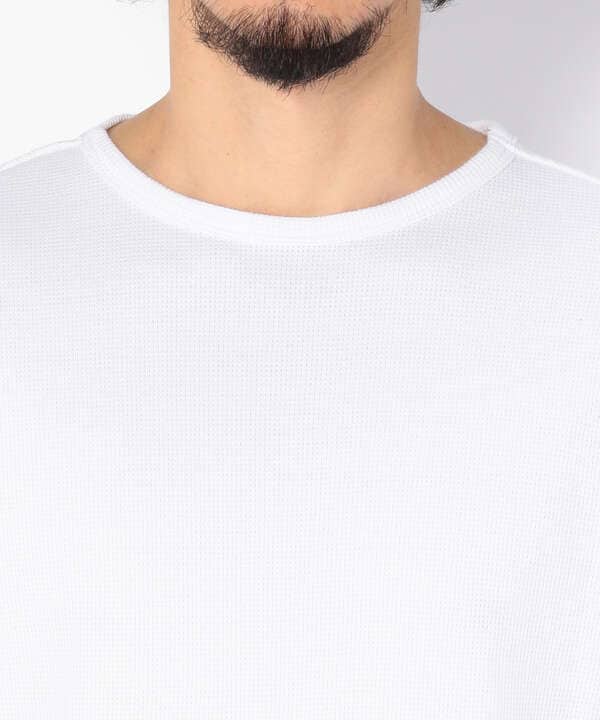 《DAILY/デイリー》MINI WAFFLE S/S CREW NECK T-SHIRT/ミニワッフル 半袖 クルーネック Tシャツ