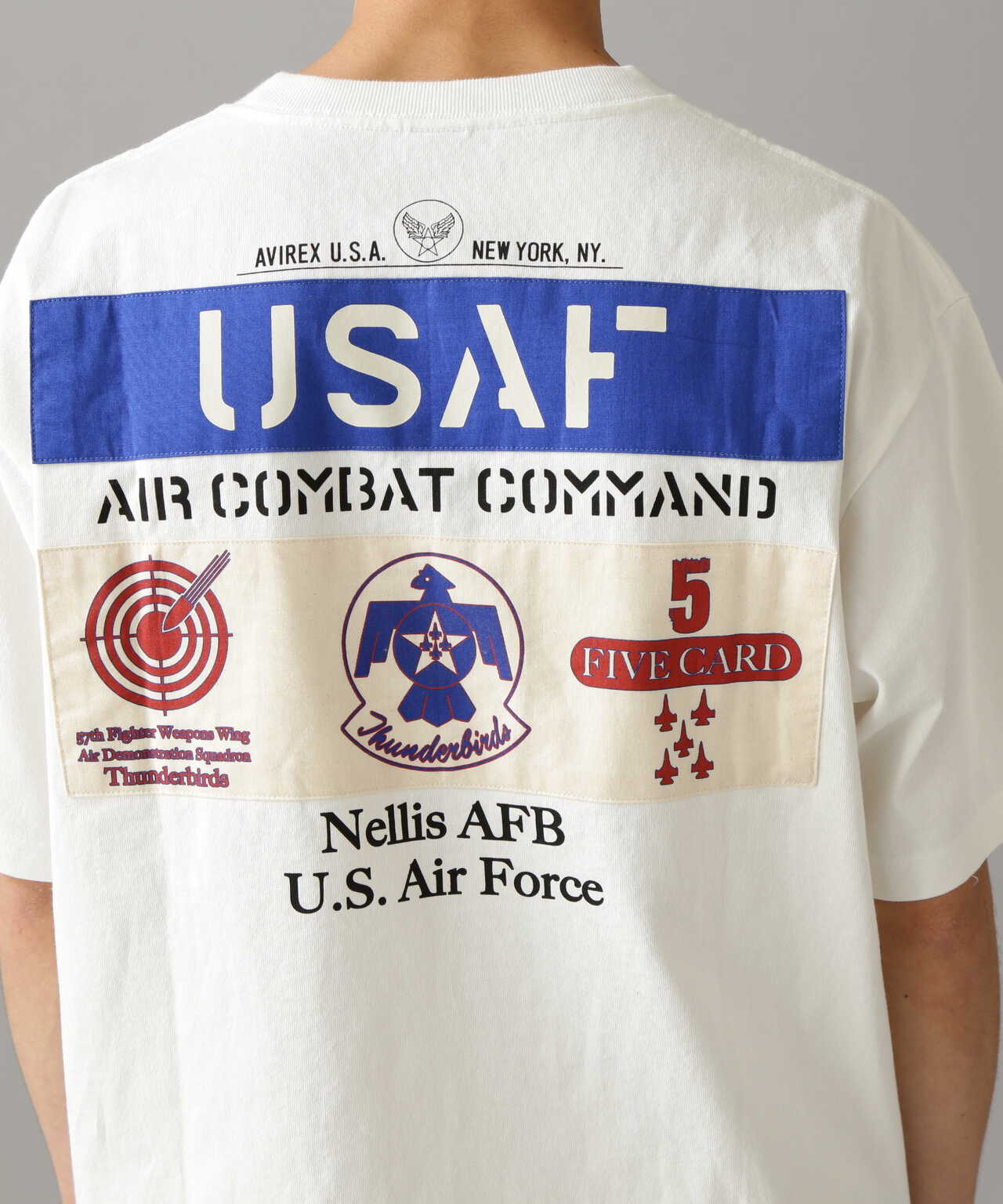 SHORT SLEEVE T-SHIRT USAF THUNDERBIRDS / ショートスリーブ Tシャツ USAF サンダーバーズ