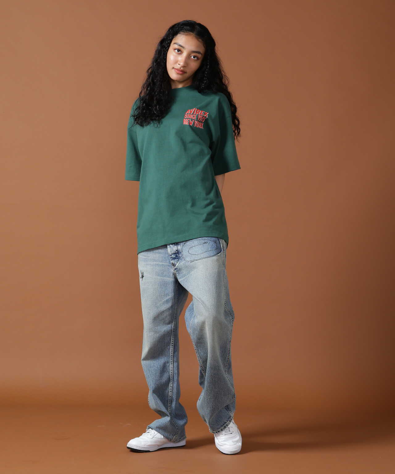 BIG LOGO CREW NECK T-SHIRT / ビッグロゴ クルーネック Tシャツ
