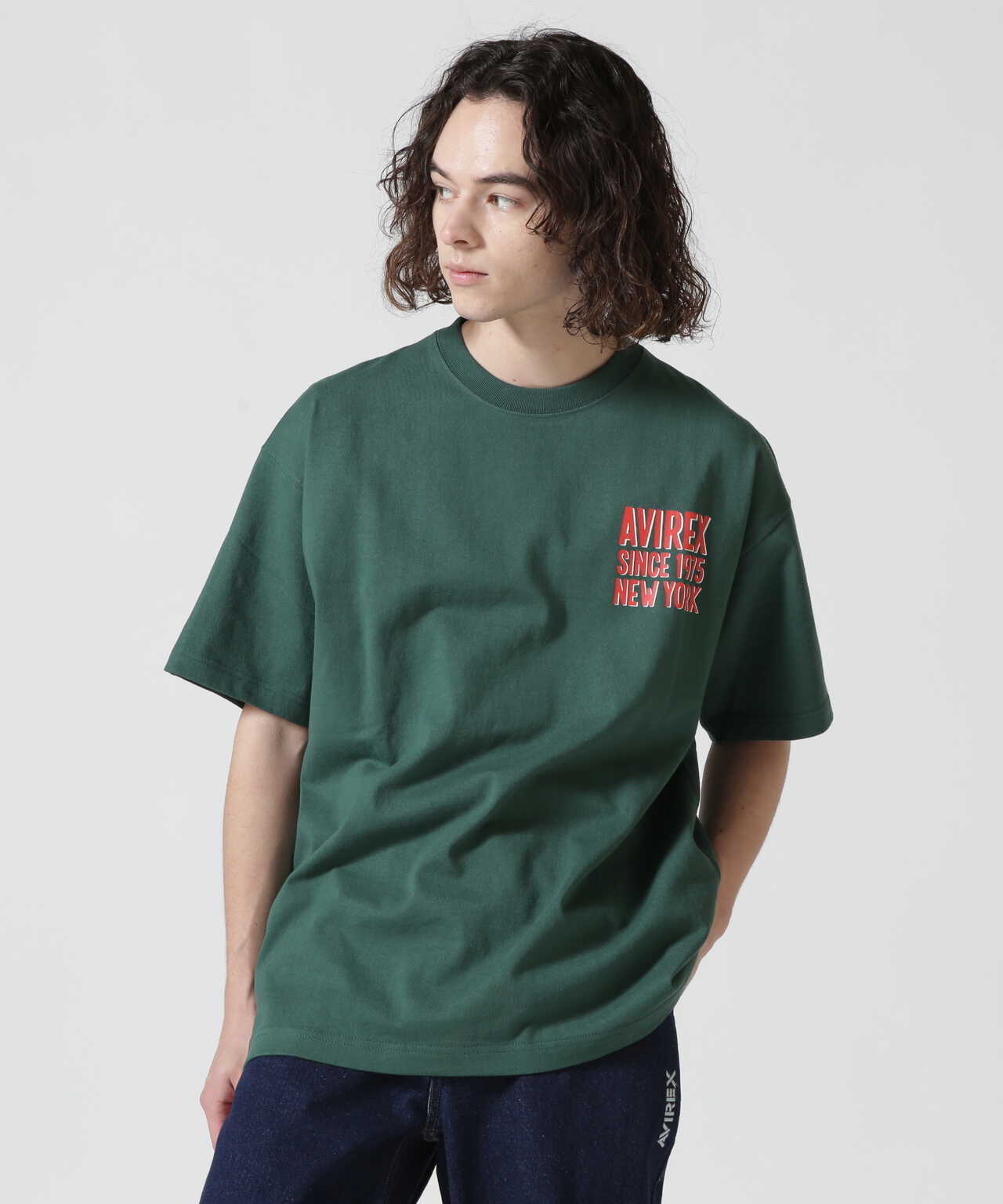 BIG LOGO CREW NECK T-SHIRT / ビッグロゴ クルーネック Tシャツ 