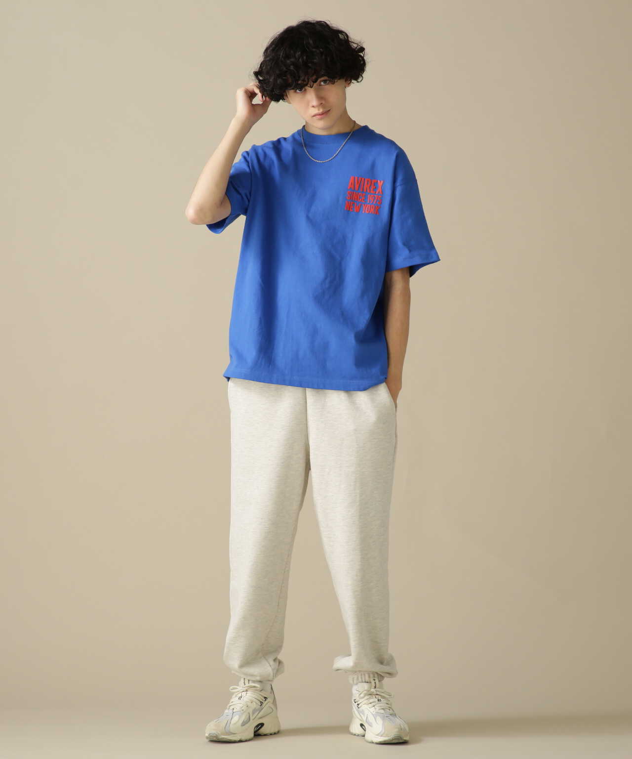 BIG LOGO CREW NECK T-SHIRT / ビッグロゴ クルーネック Tシャツ