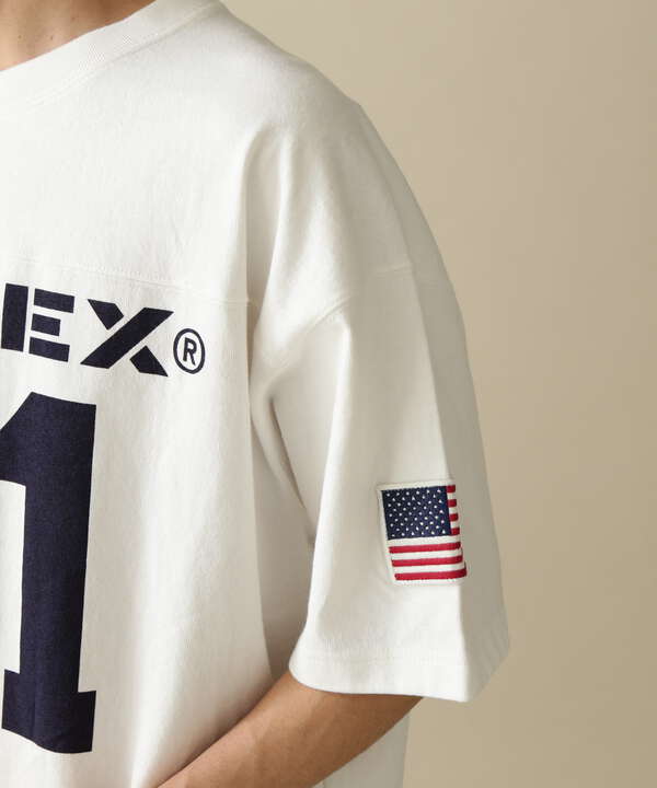 US-CA FOOTBALL S/S T-SHIRT / フットボール Tシャツ