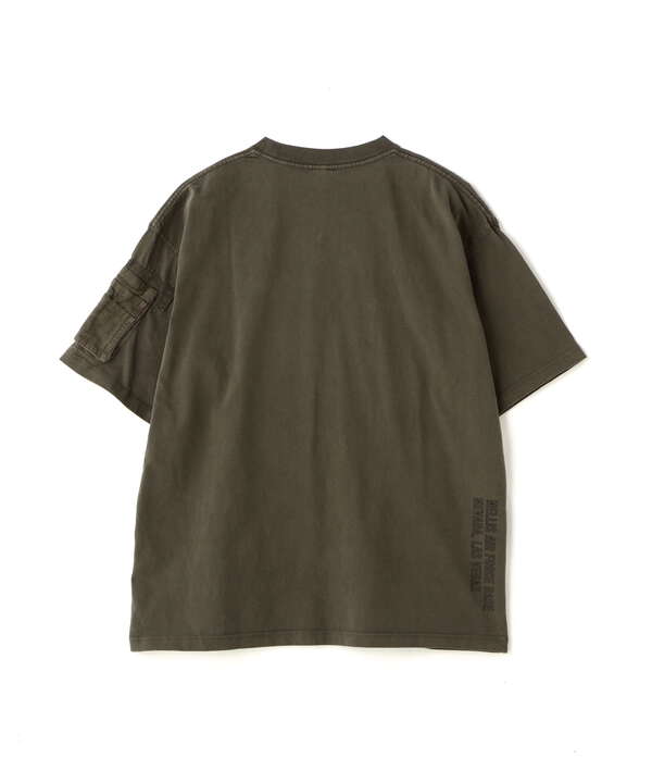 FADE WASH CIGAR POCKET T-SHIRT / フェイド ウォッシュ シガー ポケット Tシャツ