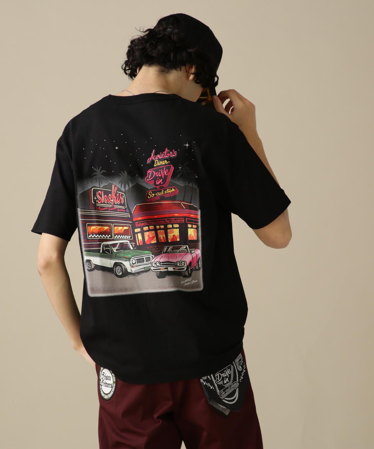 WEST COAST SHORT SLEEVE T-SHIRT DINER/Tシャツ/ウエストコースト