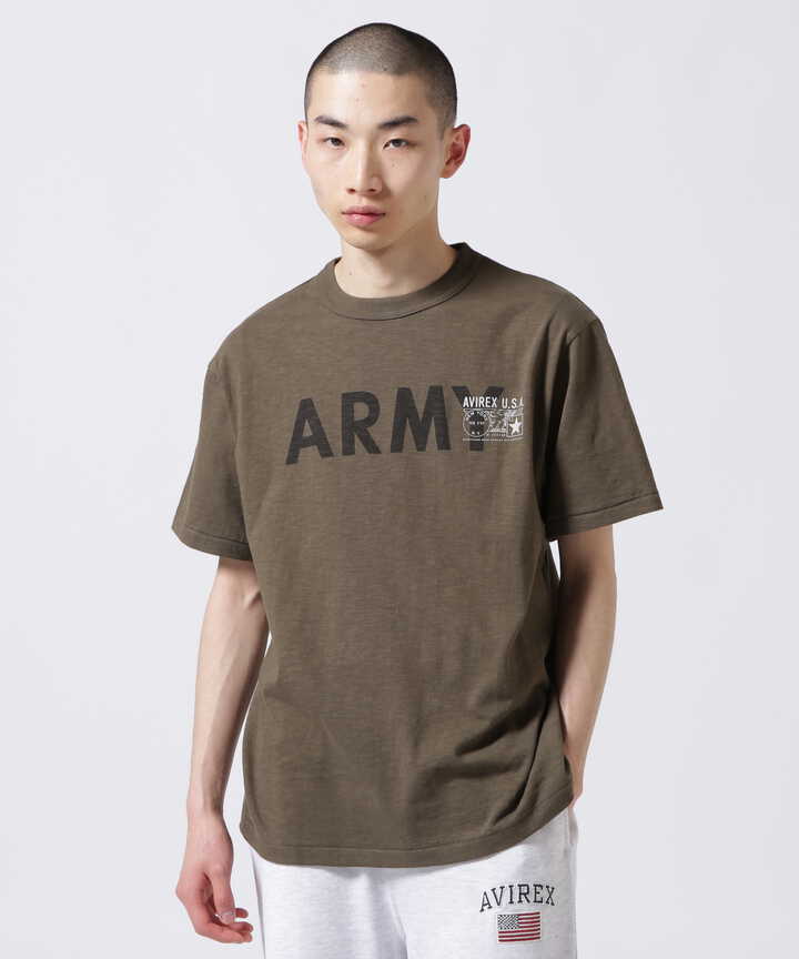 ARMY TRAINING T-SHIRT/アーミー トレーニング Tシャツ /AVIREX /アヴィレックス