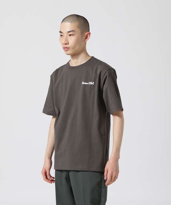 《WEB&DEPOT限定》SHORT SLEEVE T-SHIRT AVIREX USA / ショートスリーブ Tシャツ アヴィレックス 
