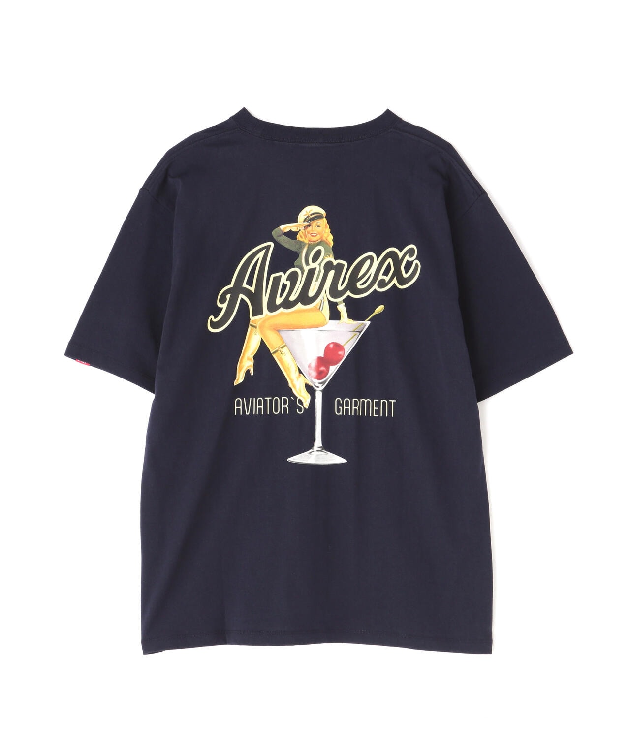 WEB&DEPOT限定》COCKTAIL LOGO PIN-UP SHORT SLEEVE T/Tシャツ 