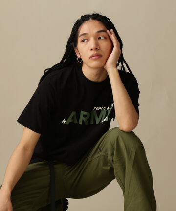 【先行予約 4月上旬-4月中旬入荷予定】《WEB&DEPOT限定》ARMY MESSAGE SHORT SLEEVE T-SHIRT