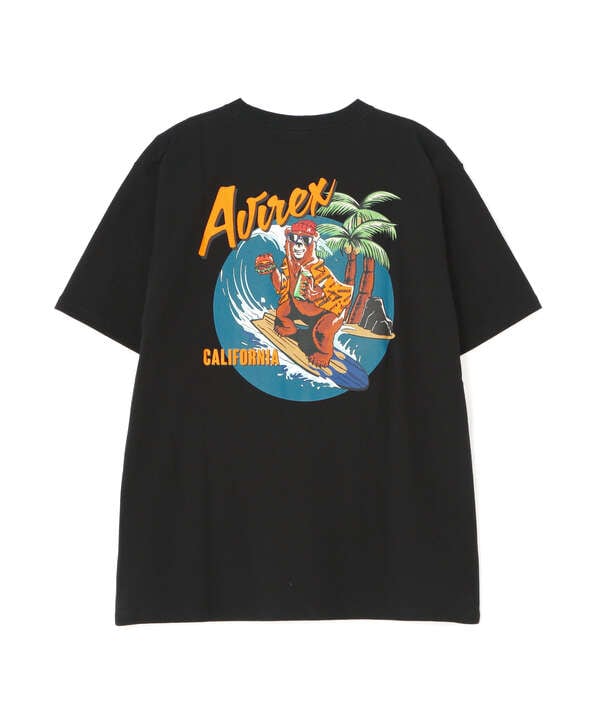 《WEB&DEPOT限定》SURFING BEAR SHORT SLEEVE T-SHIRT/Tシャツ
