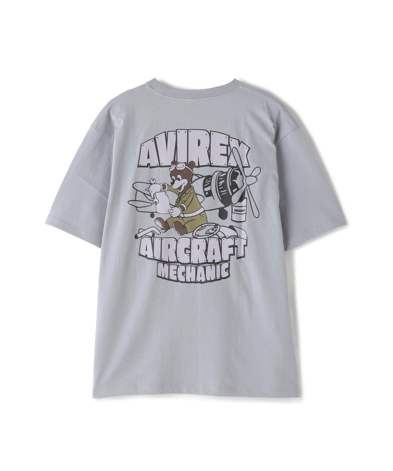 《WEB&DEPOT限定》CREW NECK T-SHIRT FLIGHT MECHANIC / クルーネック Tシャツ フライトメカニック