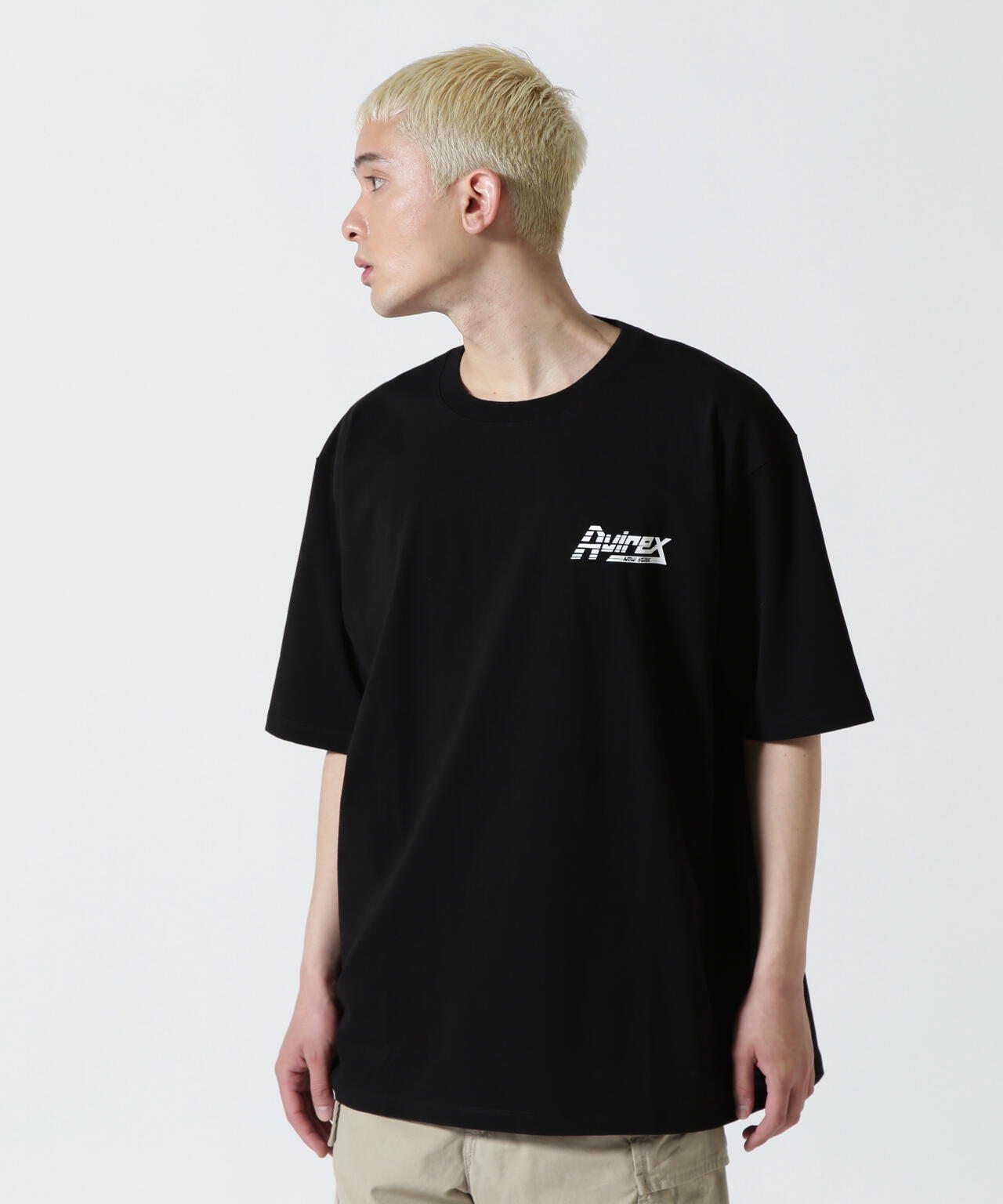 WEB&DEPOT限定》スクラブロゴ 半袖 クルーネック Tシャツ / S/S CREW