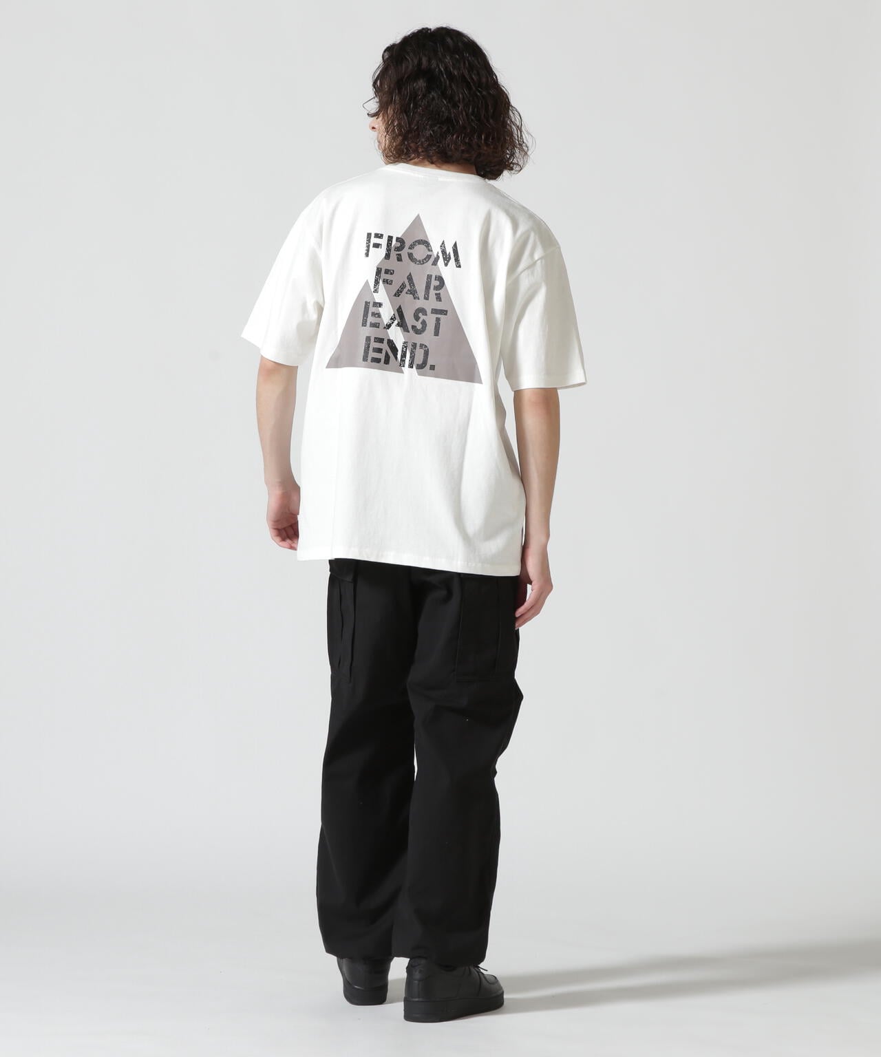 《WEB&DEPOT限定》クルーネック Tシャツ プレイ フォー ピース/CREW NECK T-SHIRT PRAY FOR PEACE