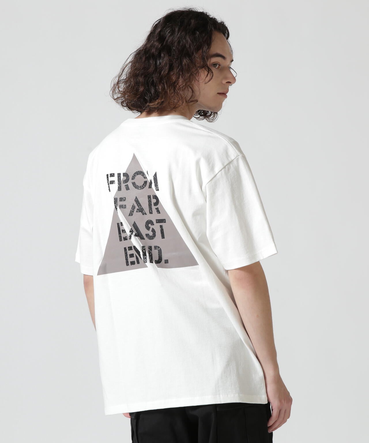 《WEB&DEPOT限定》クルーネック Tシャツ プレイ フォー ピース/CREW NECK T-SHIRT PRAY FOR PEACE