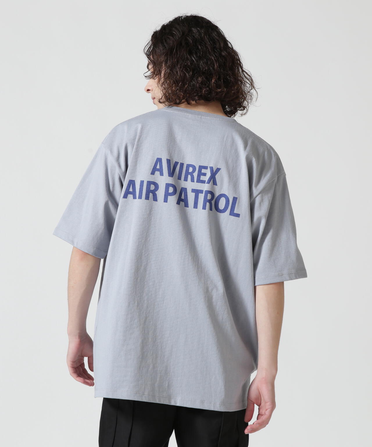 WEB&DEPOT限定》SHORT SLEEVE CREW NECK T-SHIRT AVIREX AIR PATROL/T