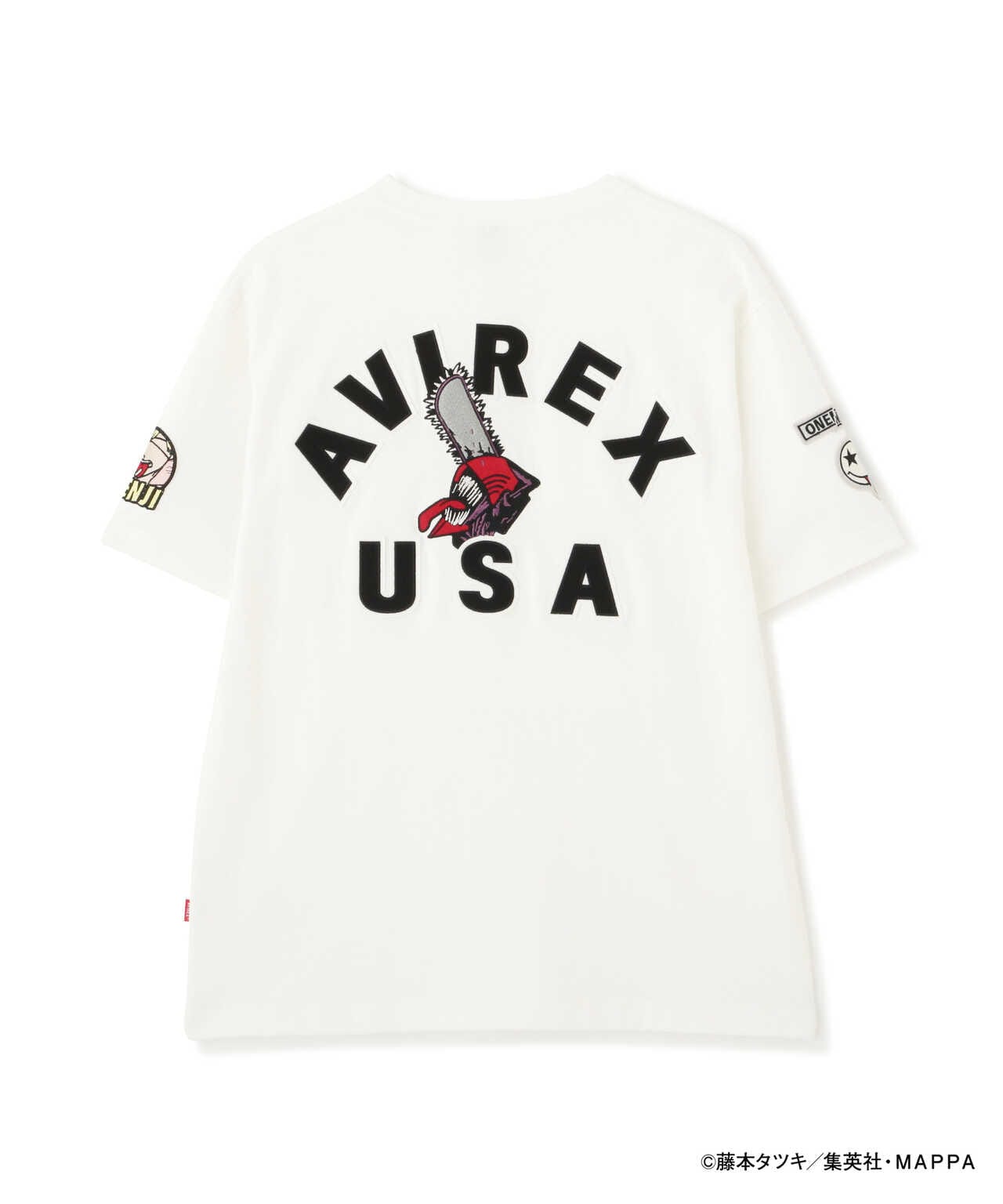 チェンソーマン × ONEMADE × AVIREX》SHORT SLEEVE T-SHIRT / 半袖 T