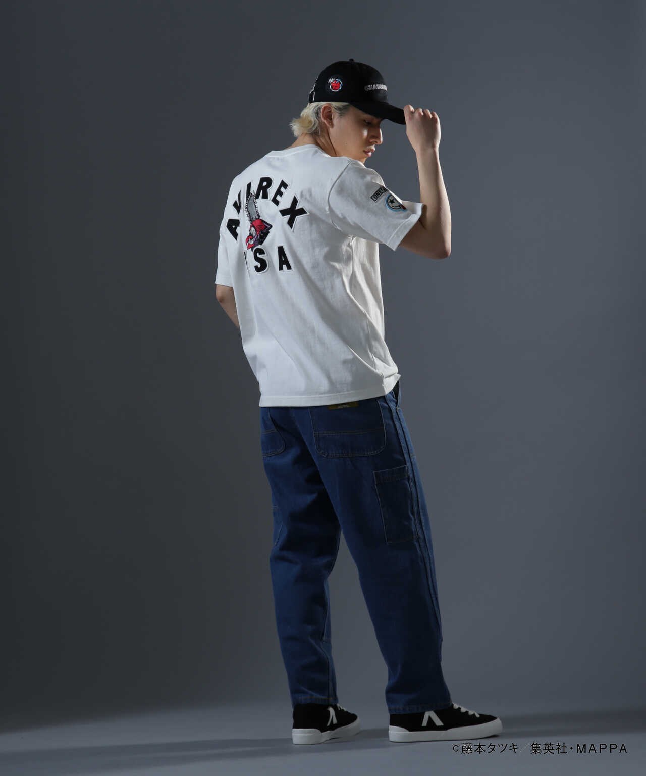 チェンソーマン × ONEMADE × AVIREX》SHORT SLEEVE T-SHIRT 