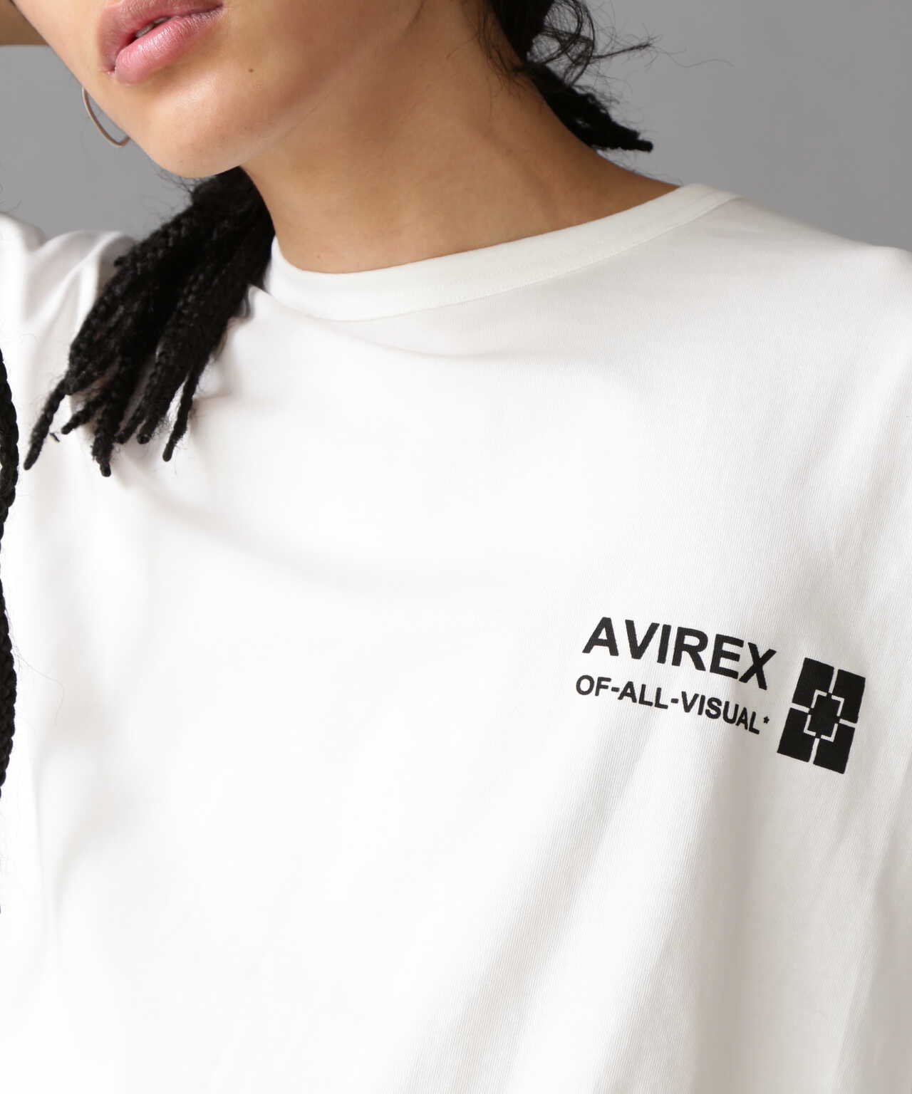 【直営店限定】《AVIREX × A4A》SPLASH PAINT SHORT SLEEVE T-SHIRT / スプラッシュペイント T