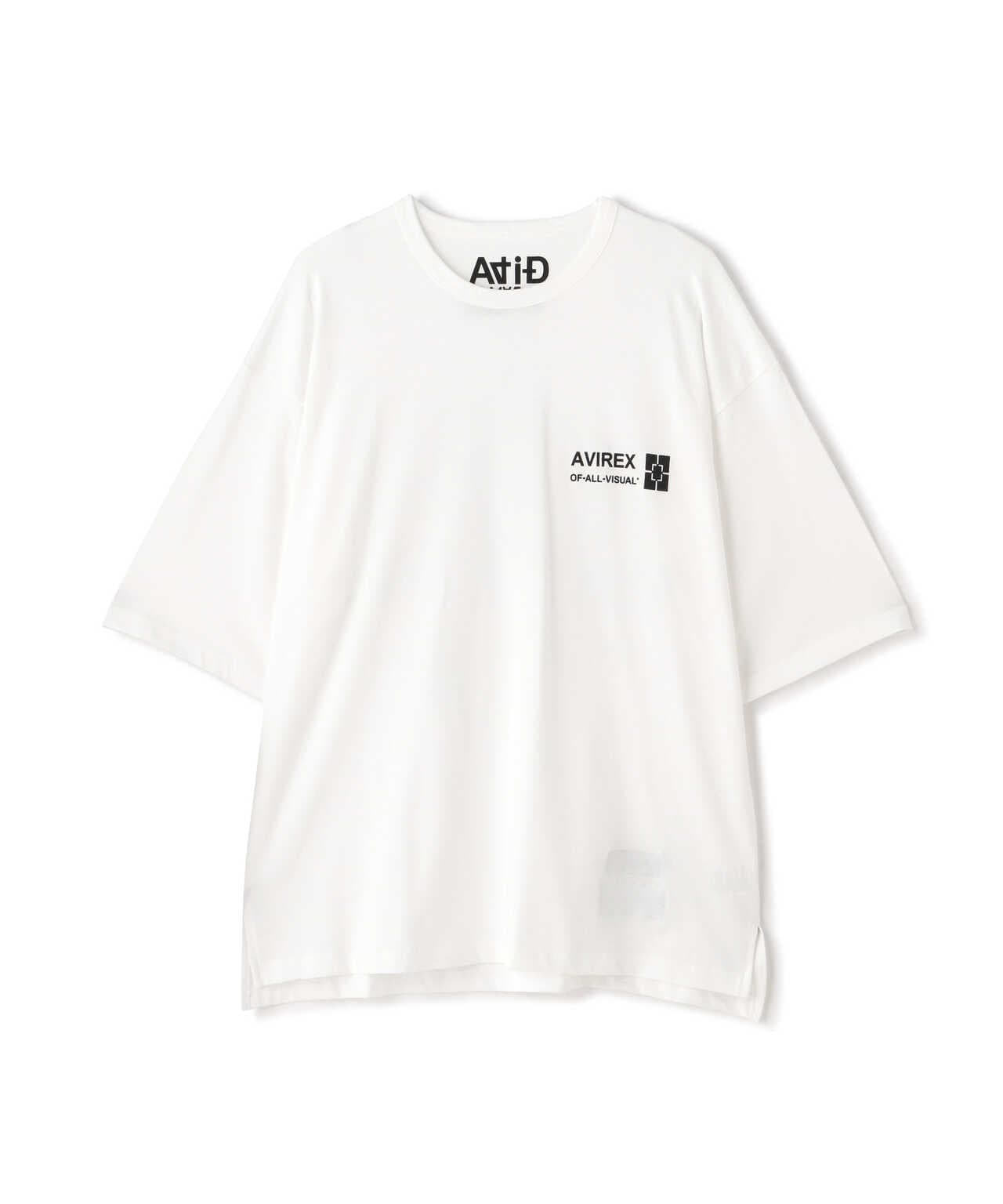 【直営店限定】《AVIREX × A4A》SPLASH PAINT SHORT SLEEVE T-SHIRT / スプラッシュペイント T