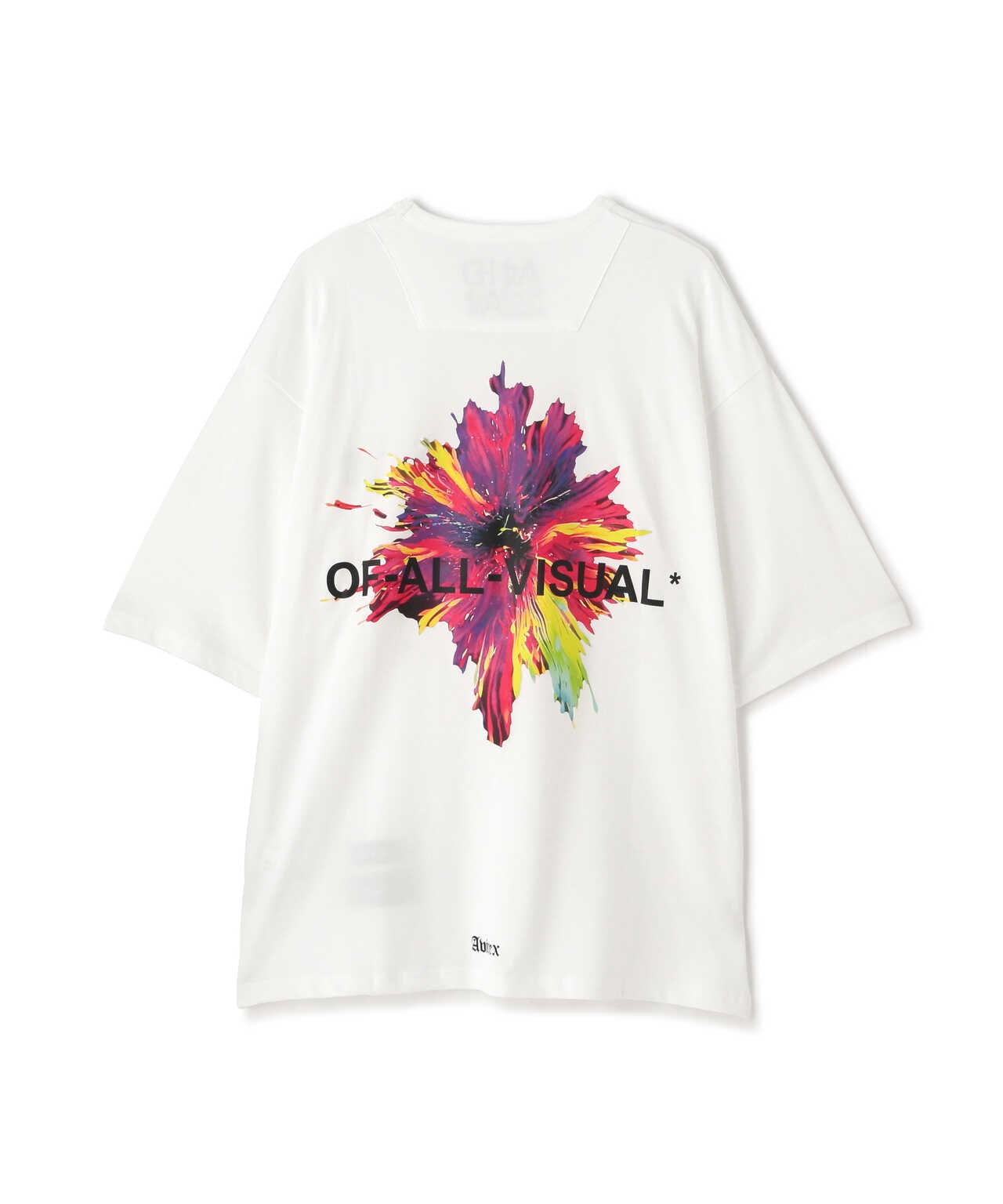 【直営店限定】《AVIREX × A4A》SPLASH PAINT SHORT SLEEVE T-SHIRT / スプラッシュペイント T