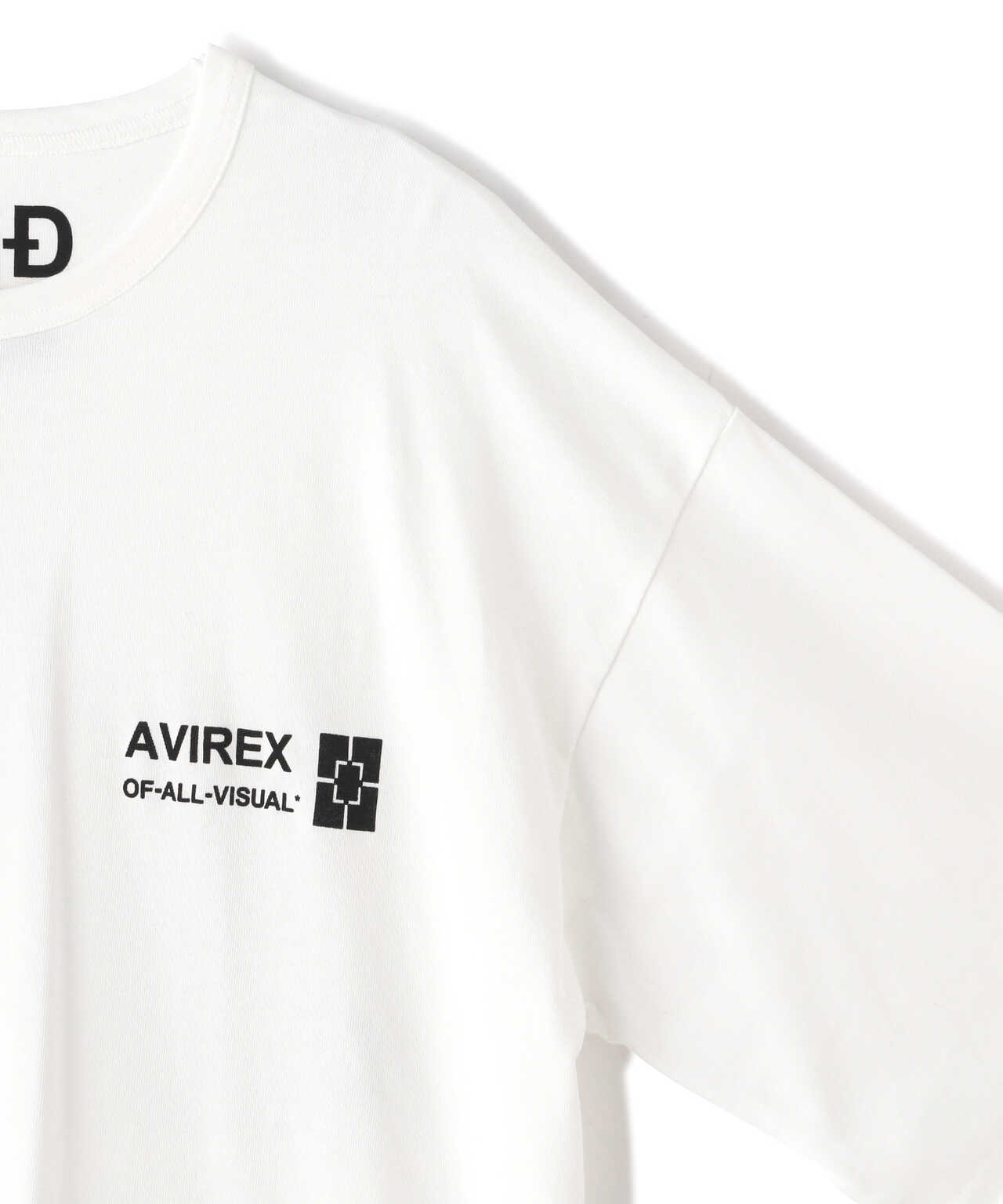 【直営店限定】《AVIREX × A4A》SPLASH PAINT SHORT SLEEVE T-SHIRT / スプラッシュペイント T