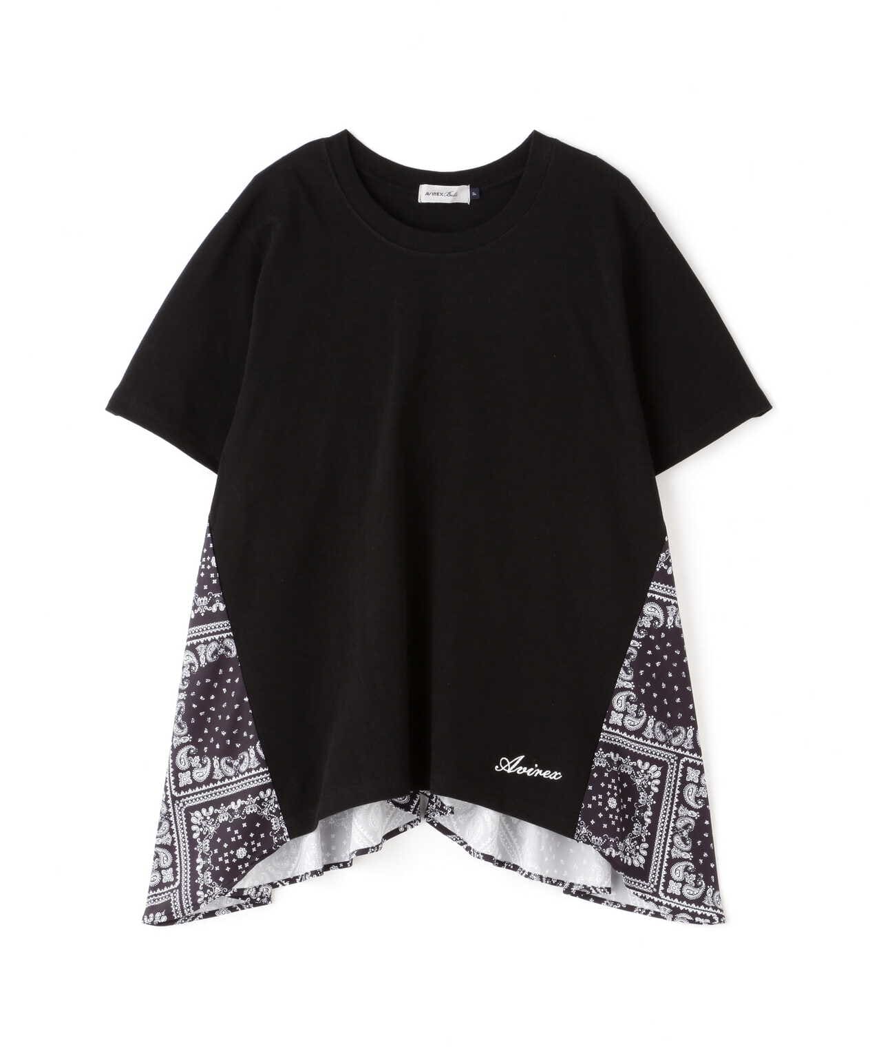 PAISLEY MIX T-SHIRT/ ペイズリーミックスTシャツ