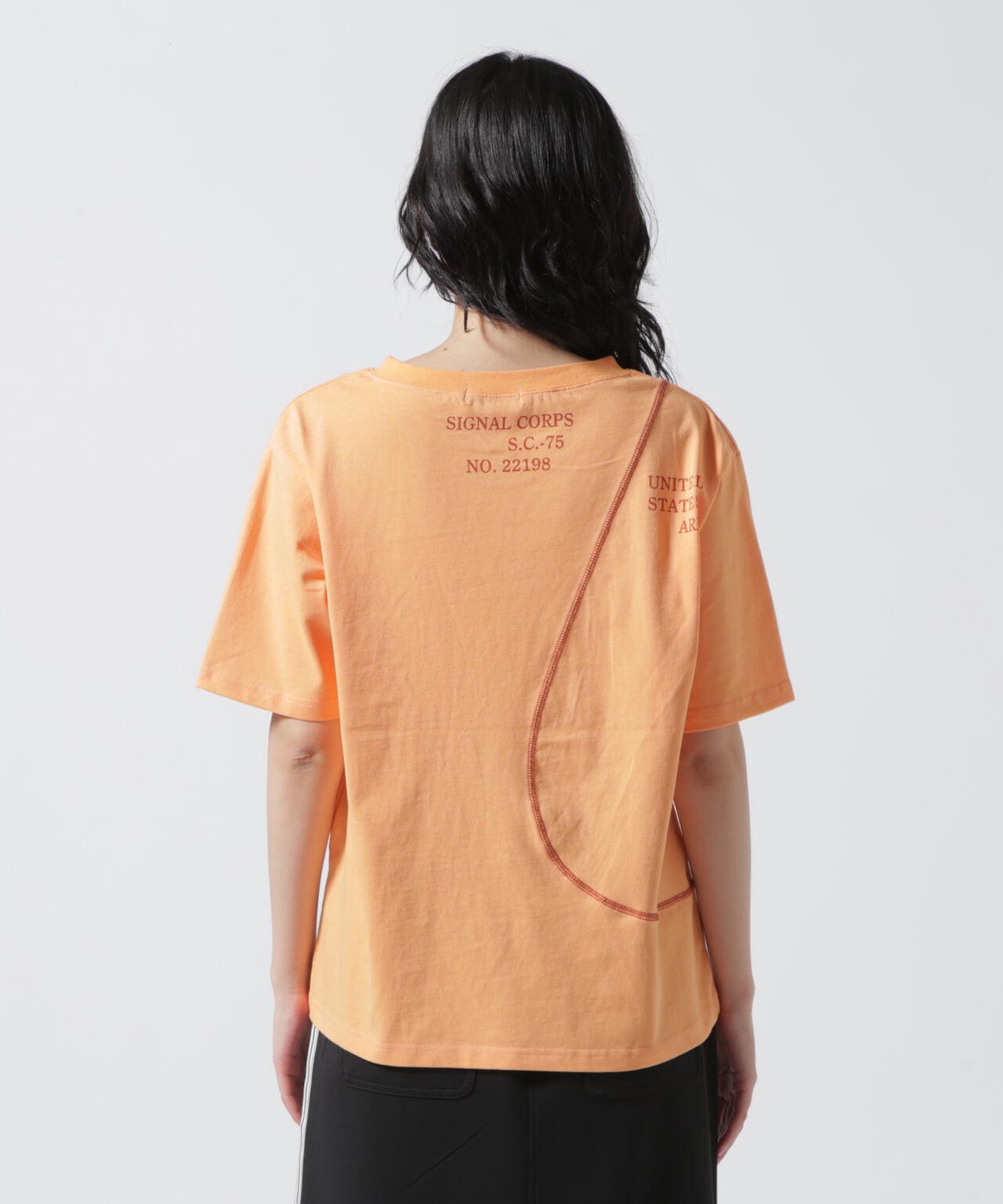 SWITCHING POCKET T-SHIRT/ スイッチングポケットTシャツ