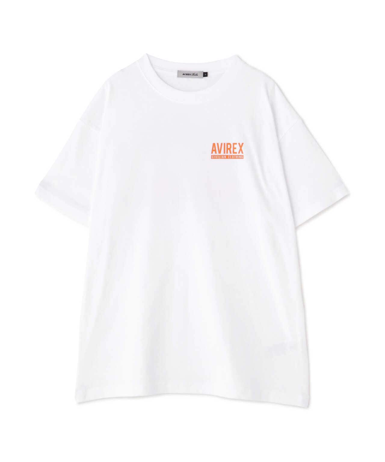 1COLOR TOMCAT T-SHIRT/ 1カラートムキャットTシャツ | AVIREX