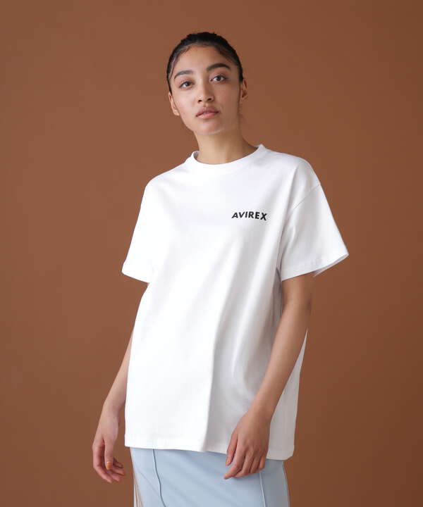 COLOR PINUP GIRL PRINT T-SHIRT/ カラーピンナップガールTシャツ
