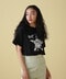ONE COLOR PIN UP GIRL PRINT T-SHIRT/Tシャツ/AVIREX