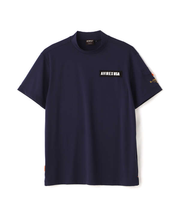 《GOLF WEAR》アイコン モックネック Tシャツ / ICON MOCK NECK T-SHIRT / アヴィレックス