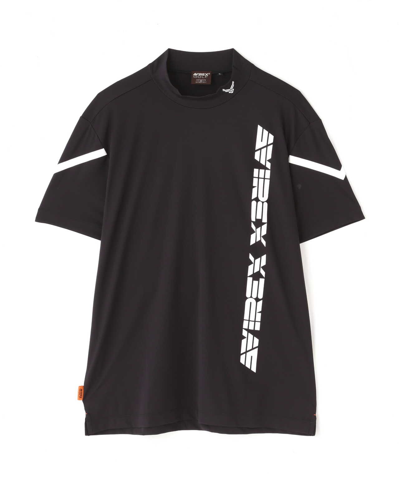 GOLF WEAR》PTU ロゴ モックネック Tシャツ / アヴィレックス /AVIREX