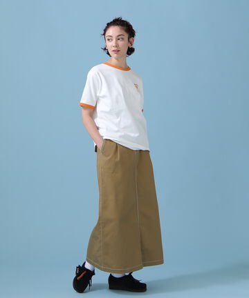 《WEB&DEPOT限定》DOUNUT ONE POINT RINGER T-SHIRT