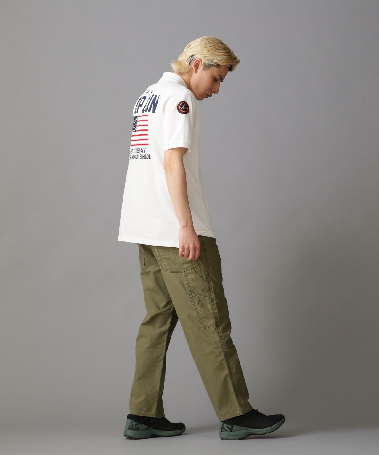 POLO SHIRT FLAG/ポロシャツ フラッグ/AVIREX/アヴィレックス