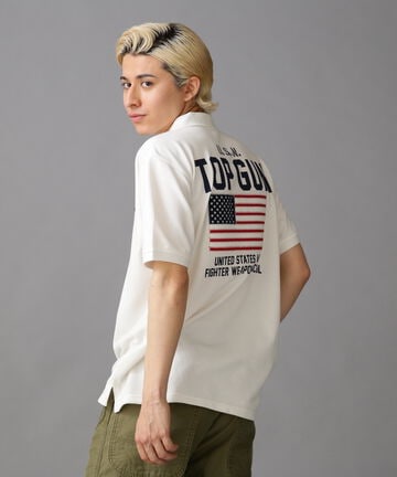 POLO SHIRT FLAG/ポロシャツ フラッグ/AVIREX/アヴィレックス